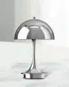 Louis Poulsen Panthella Portable Metal Table Lamp In Chrome