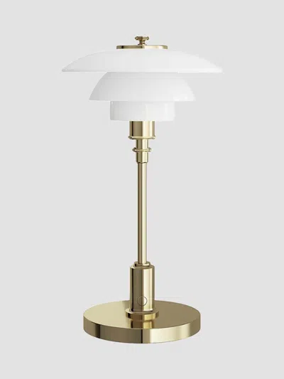 Louis Poulsen Ph 1/1 Portable Brass Lamp In Gold