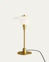 Louis Poulsen Ph 2/1 Table Lamp, 14" In Gold