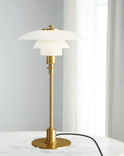 Louis Poulsen Ph 2/1 Table Lamp, 14" In Gold