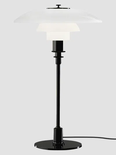 Louis Poulsen Ph 3/2 Brass & Acrylic Table Lamp In Black