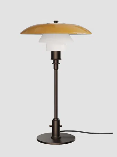 Louis Poulsen Ph 3/2 Centenary Table Lamp In Brown