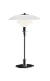 Louis Poulsen Ph 3/2 Table Lamp - 19" In Black Metalized