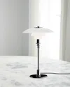 Louis Poulsen Ph 3/2 High-lustre Table Lamp In High Lustre Chrome Plated