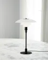 Louis Poulsen Ph 3/2 Table Lamp - 19" In Black Metalized