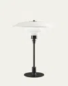 Louis Poulsen Ph 3/2 Table Lamp, 18" In White