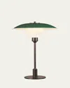 Louis Poulsen Ph 3/2 Table Lamp, 18" In Green