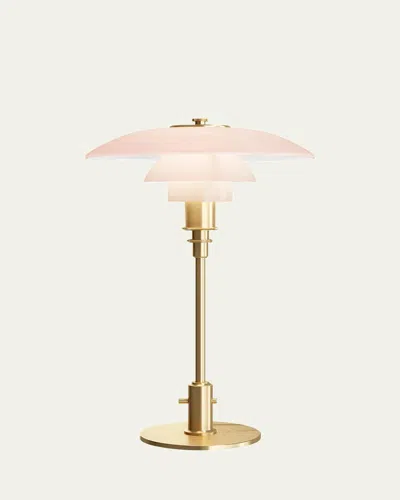 Louis Poulsen Ph 3/2 Table Lamp, 19" In Gold