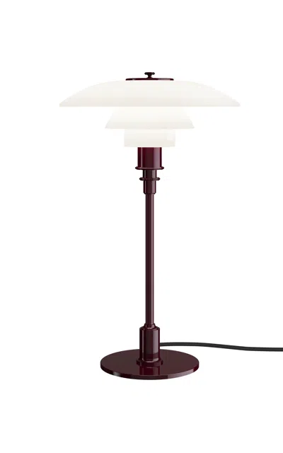 Louis Poulsen - Ph 3/2 Table Lamp - Burgundy
