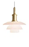 Louis Poulsen Ph 3/3 Pendant Lamp In Light Pink