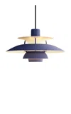 Louis Poulsen Ph 5 Mini Pendant Lamp In Blue
