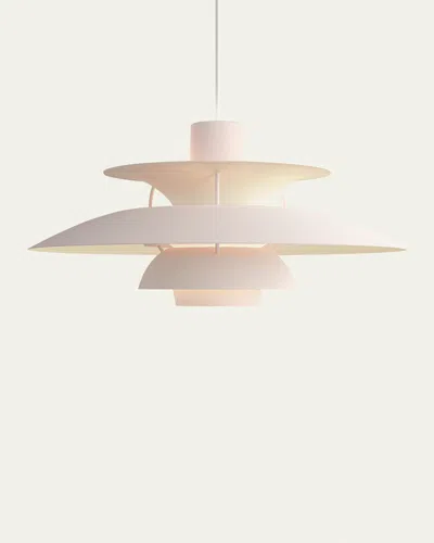 Louis Poulsen Ph 5 Pendant Light, 11" In White