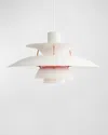 Louis Poulsen Ph 5 Pendant Light, 11" In White