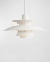 Louis Poulsen Ph 5 Pendant Light In Monochrome White