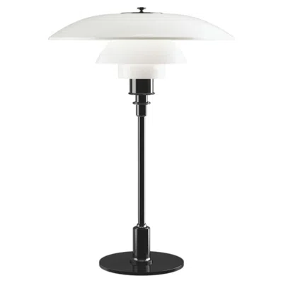 Pre-owned Louis Poulsen Poul Henningsen Opaline Glass 'ph 3½-2½' Table Lamp In Black For