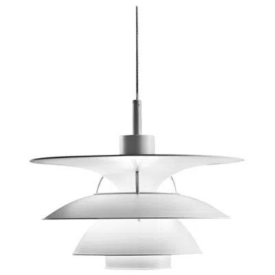 Pre-owned Louis Poulsen Poul Henningsen Ph 5-4½ Pendant Lamp For  In Transparent