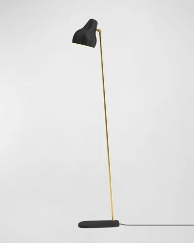 Louis Poulsen Vl38 Floor Lamp In Black