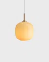 Louis Poulsen Vl45 Radiohus 6.8" Pendant In Amber