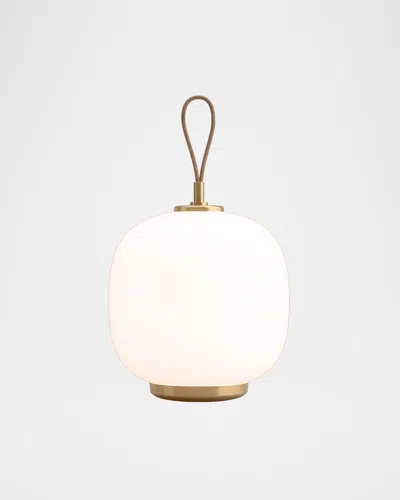 Louis Poulsen Vl45 Radiohus 6.9" Portable Lamp In Pale Rose