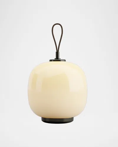 Louis Poulsen Vl45 Radiohus 6.9" Portable Lamp In Pale Yellow