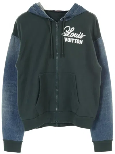 Pre-owned Louis Vuitton 10's Hybrid Hoodie In Green