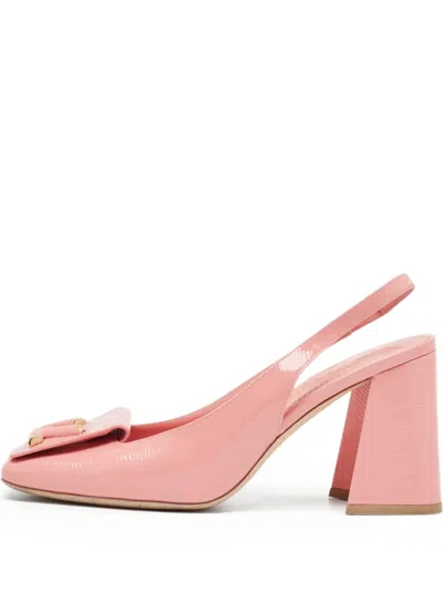 Pre-owned Louis Vuitton 100mm Patent Sandals