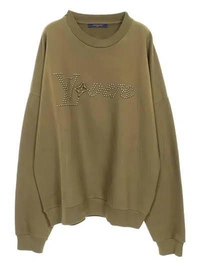 Pre-owned Louis Vuitton 10s Crew-neck Sweatshirt In Green