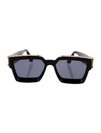 Pre-owned Louis Vuitton 1.1 Millionaires Lv Monogram Sunglasses In Black
