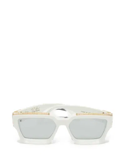Pre-owned Louis Vuitton 1.1 Millionaires Sunglasses In White