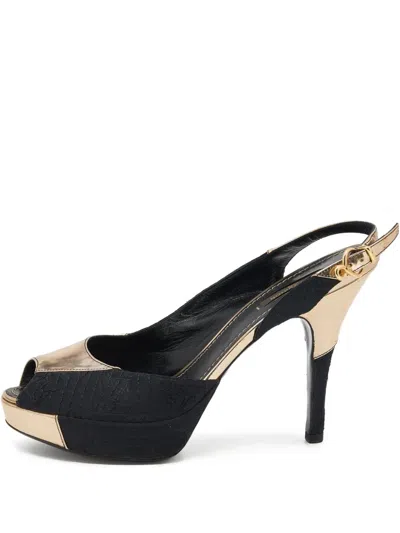 Pre-owned Louis Vuitton 115mm Leather Sandals