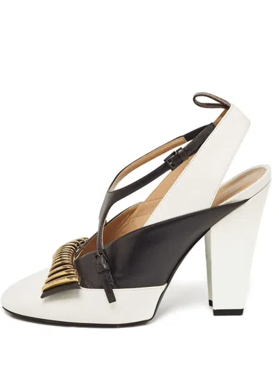 Pre-owned Louis Vuitton 120mm Bow-detail Pumps