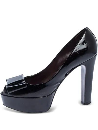 Pre-owned Louis Vuitton 125mm Amarante Monogram Pumps