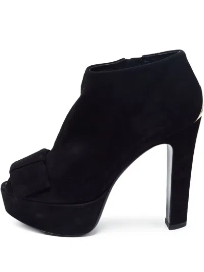 Pre-owned Louis Vuitton 125mm Suede Pumps