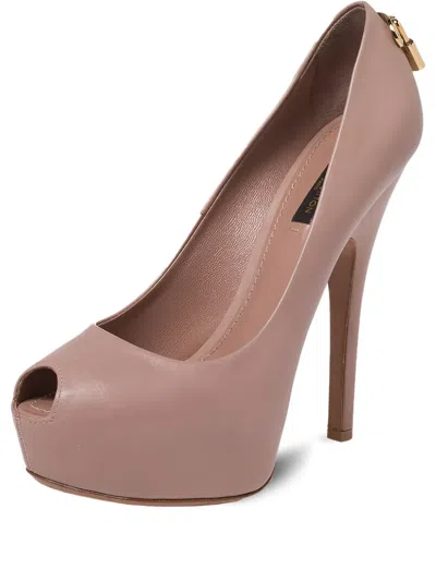 Pre-owned Louis Vuitton 140mm Leather Heeled Pumps