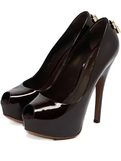 Pre-owned Louis Vuitton 145mm Leather Pumps