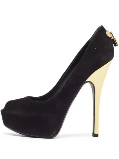 Pre-owned Louis Vuitton 14mm Oh Really! Platform Pumps