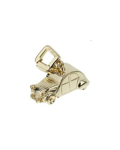 Louis Vuitton 18k Citroen Car Pendant (authentic Pre-loved) In Gold