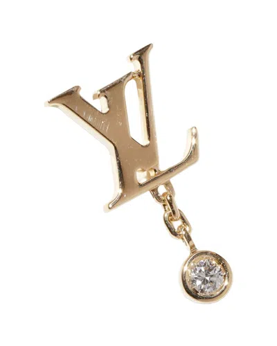Pre-owned Louis Vuitton 18k Diamond Earrings (authentic Pre-loved)