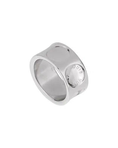 Louis Vuitton 18k Empreinte Ring (authentic Pre-loved) In Metallic