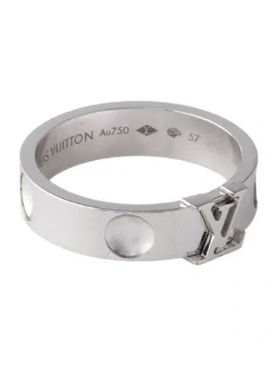 Pre-owned Louis Vuitton 18k Empreinte Ring In Multi