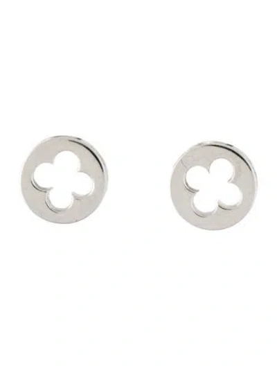 Pre-owned Louis Vuitton 18k Empreinte Stud Earrings In Multi