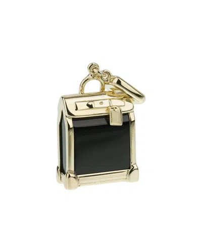 Louis Vuitton 18k Onyx Steamer Bag Pendant (authentic Pre-loved) In Multi