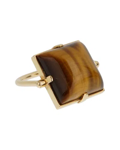 Pre-owned Louis Vuitton 18k Tiger Eye Ring (authentic Pre-loved)