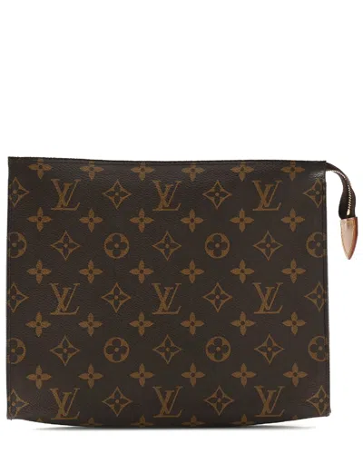 Pre-owned Louis Vuitton 19 Monogram Canvas Toiletry Pouch