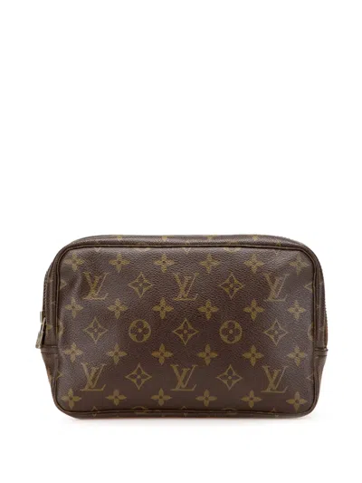 Pre-owned Louis Vuitton 1980-2006 Monogram Trousse Toilette 23 Clutch Bag