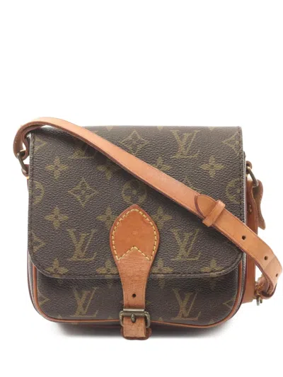 Pre-owned Louis Vuitton 1987 Cartesier Pm Shoulder Bag