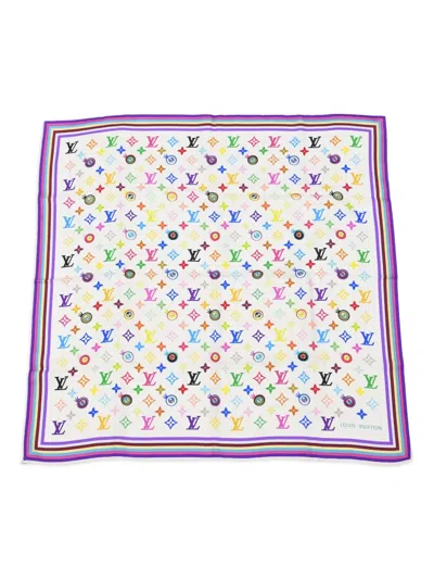 Pre-owned Louis Vuitton 1990-2000s Eye Love Scarf