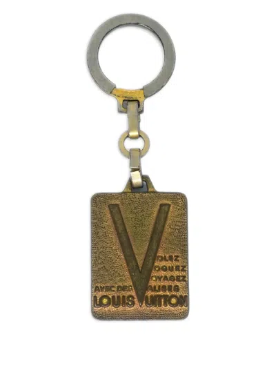 Pre-owned Louis Vuitton 1990-2000s Malletier Depuis 1854 Keychain