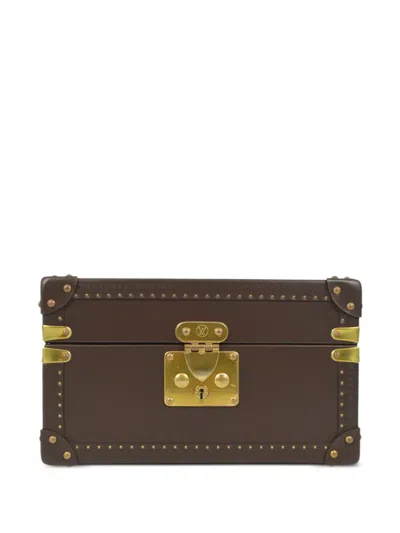 Pre-owned Louis Vuitton 1990-2000  Tresor Watch Case In Brown