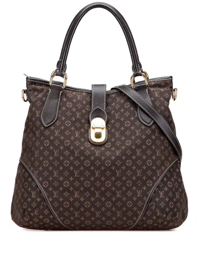 Pre-owned Louis Vuitton 1990-2025 Monogram Idylle Elegie Satchel In Brown